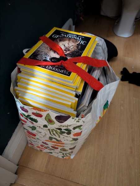 Huge amount of national geographic