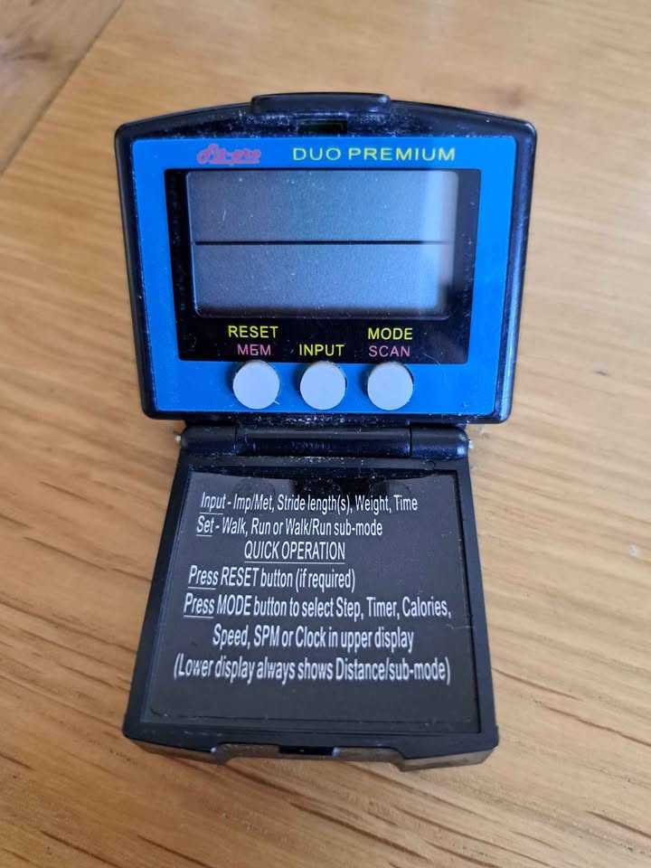 Battery operated Pedometer