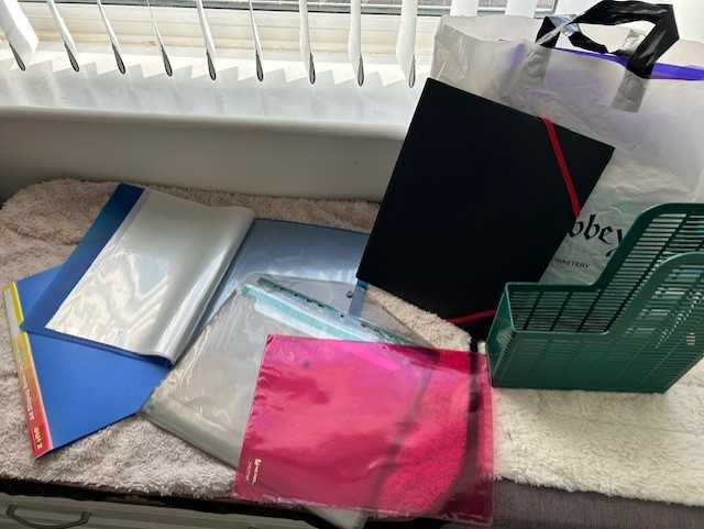 A4 display folders etc