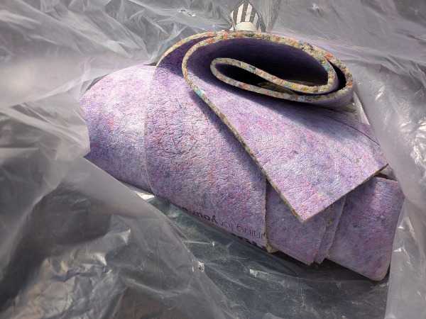 Carpet underlay - large scraps
