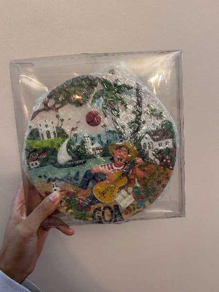 Goa 3d plate/wall hanging