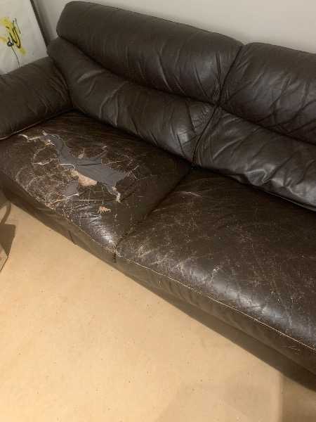 Leather sofas