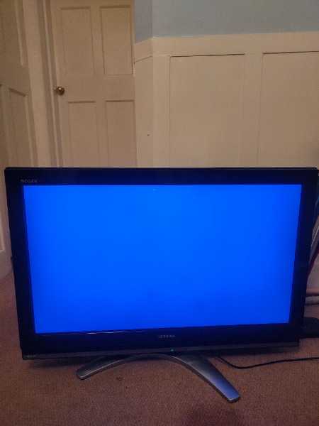 36 Inch Toshiba TV and Stand
