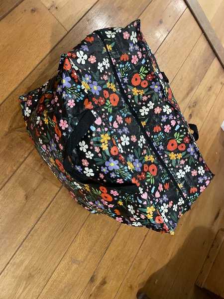 Large plastic storage bag