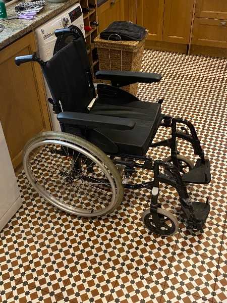 Working Wheelchair