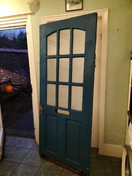 Hardwood Front Door