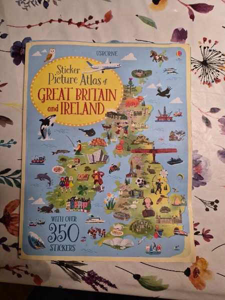 Great Britain and Ireland sticker book