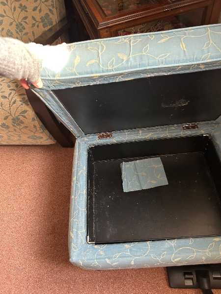 Ottoman Storage Box / Footstool