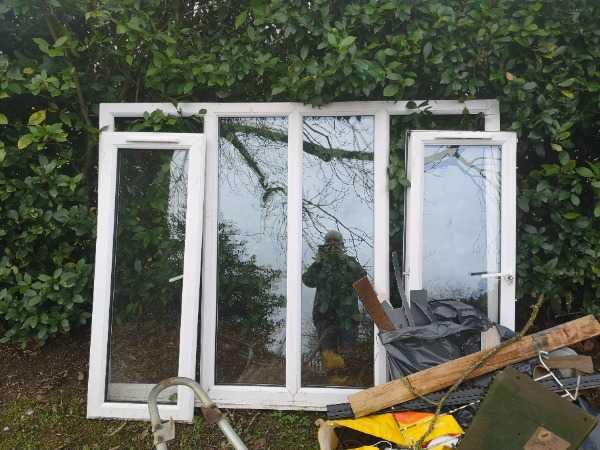 PVC window - near new.