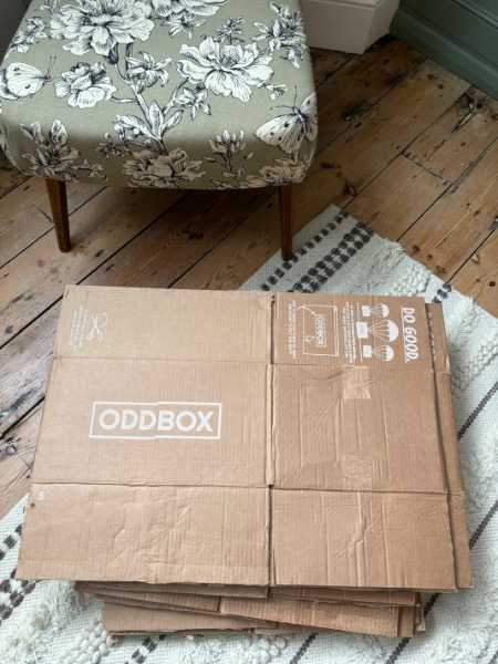 9 Cardboard Boxes