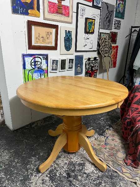 Solid Extendable Dining Table