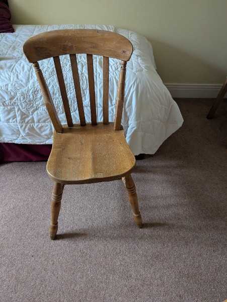 Old kitchen chair