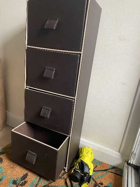 Small 3 drawer unit