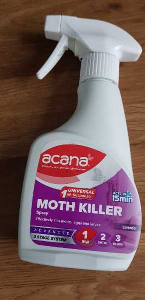 Carpet moth spray