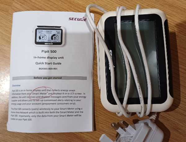 Smart Meter in-home display unit