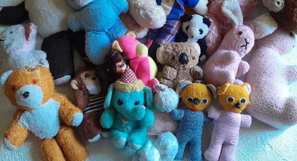 Old teddies / Stuffed animals