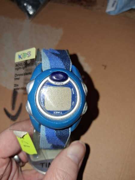 watch strap (blue elasticated) for kids Timex watch
