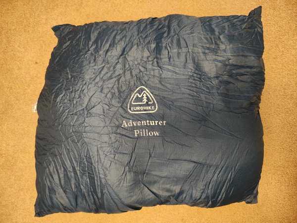 EuroHike Travel Adventure Pillow with compression sack - Awaiting Collection